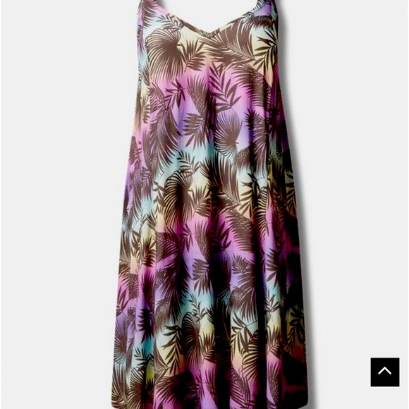 Torrid size 0 Midi Cami Beach Dress - Picture 1 of 5
